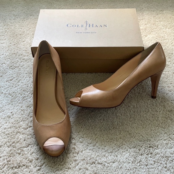 Cole Haan Margot Open Toe Pump (📦 included) - Picture 1 of 11